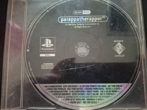 PaRappa the Rapper (1996) PlayStation box