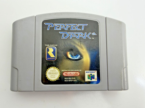 Perfect Dark (2000) Nintendo 64 box
