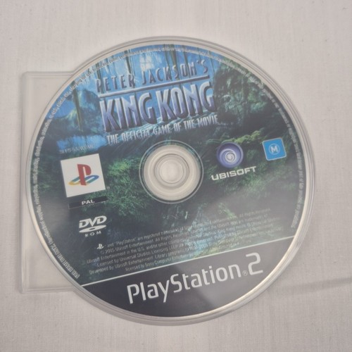 Peter Jackson's King Kong: The  Official Game of the Movie (2005) GameCube box
