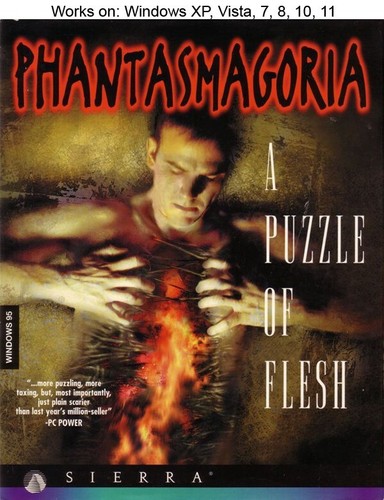 Phantasmagoria: A Puzzle of Flesh (1996) Windows box