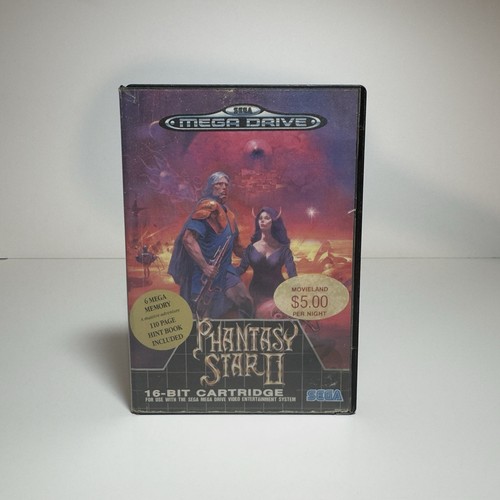 Phantasy Star II (1989) Mega Drive box