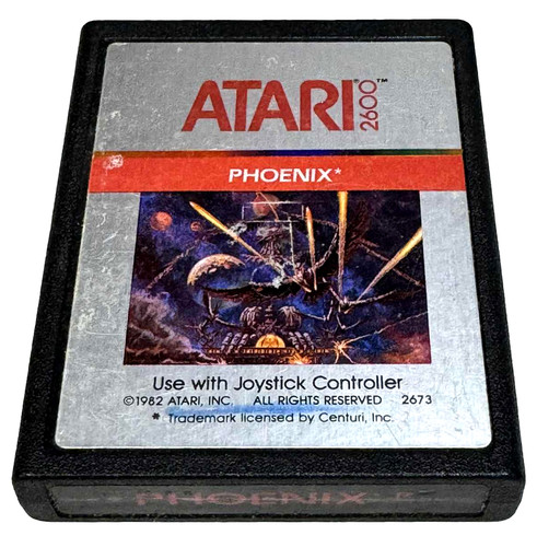 Phoenix (1980) Atari 2600 box