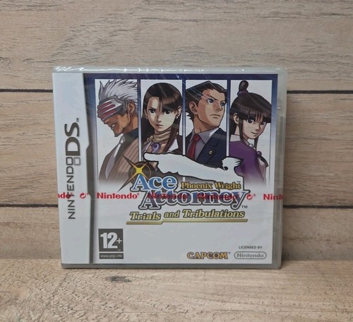 Phoenix Wright: Ace Attorney – Trials and Tribulations (2004) Nintendo DS box