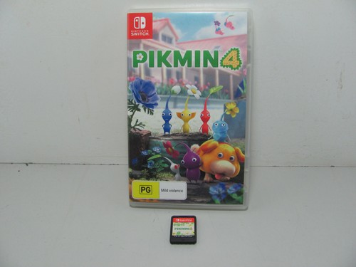 Pikmin 4 (2023) Nintendo Switch box