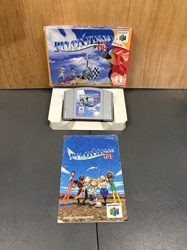 Pilotwings 64 (1996) Nintendo 64 box