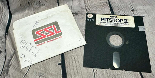 Pitstop II (1984) DOS box