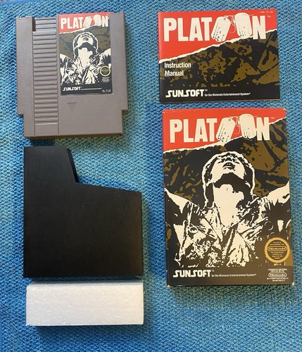Platoon (1987) NES box