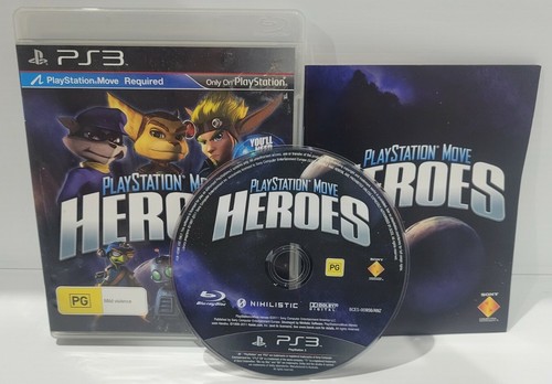 PlayStation Move Heroes (2011) PlayStation 3 box