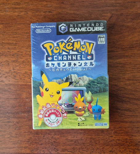 Pokémon Channel (2003) GameCube box