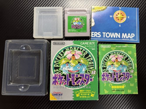 Pokémon Green (1996) Game Boy box
