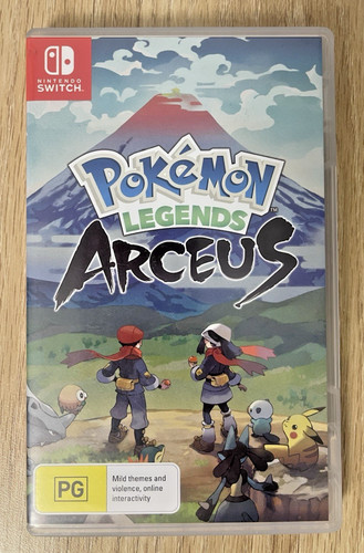 Pokémon Legends: Arceus (2022) Nintendo Switch box
