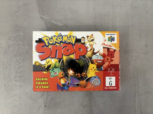 Pokémon Snap (1999) Nintendo 64 box