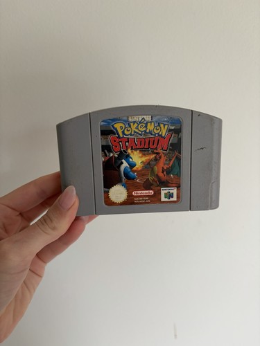Pokémon Stadium (1999) Nintendo 64 box