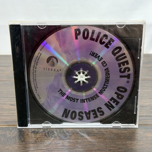 Police Quest: Open Season (1993) DOS box