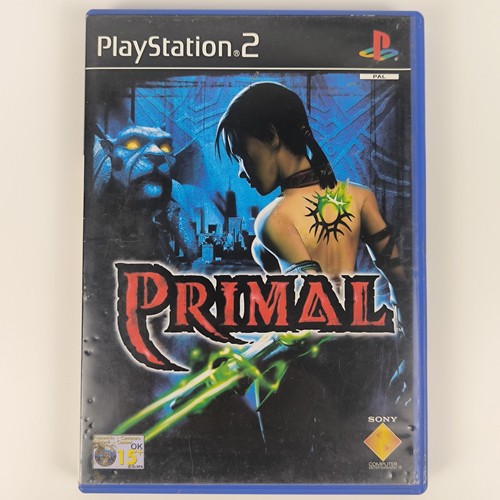 Primal (2003) PlayStation 2 box