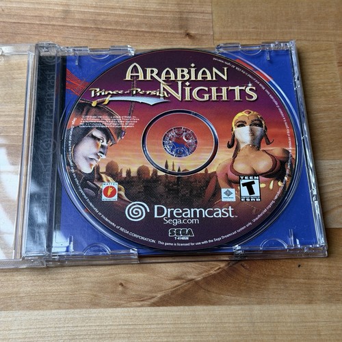 Prince of Persia 3D (1999) Dreamcast box