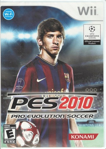 Pro Evolution Soccer 2010 (2009) PlayStation 2 box