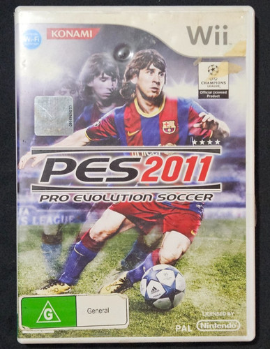 Pro Evolution Soccer 2011 (2010) PlayStation 2 box
