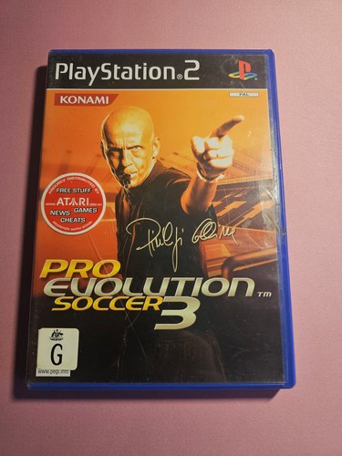 Pro Evolution Soccer 3 (2003) PlayStation 2 box
