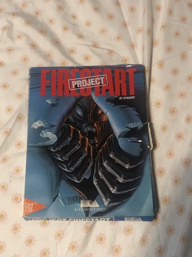Project Firestart (1989) Commodore 64 box