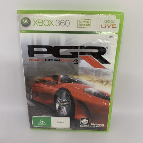 Project Gotham Racing 3 (2005) Xbox 360 box