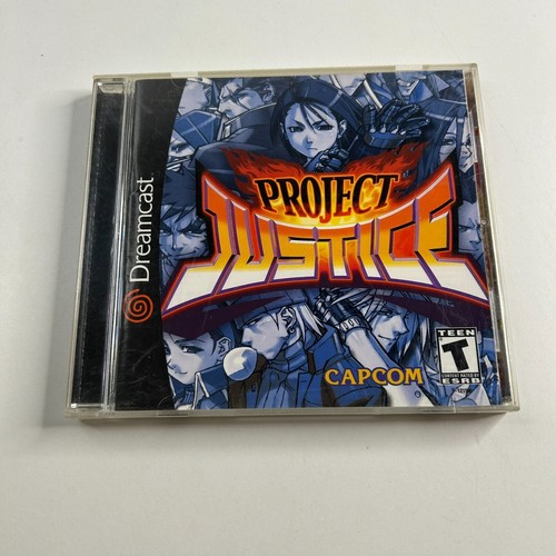 Project Justice (2000) Dreamcast box