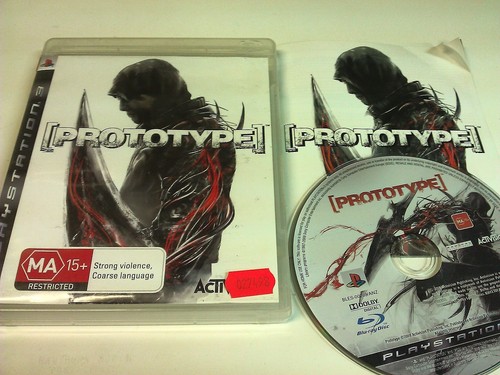 Prototype (2009) PlayStation 3 box