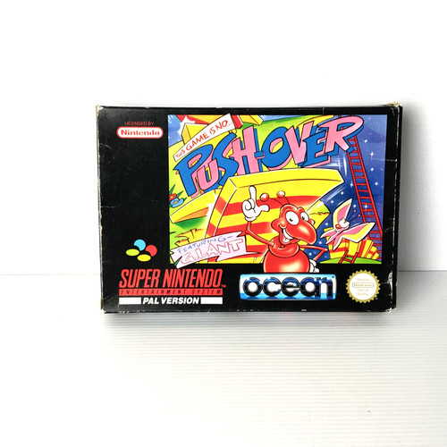 Push-Over (1992) Amiga box