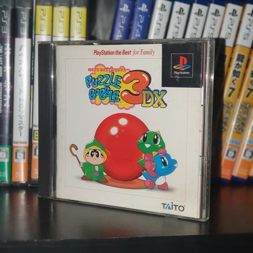 Puzzle Bobble 3 (1997) PlayStation box