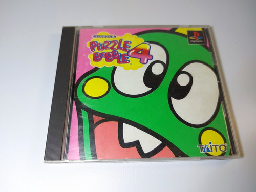 Puzzle Bobble 4 (1998) PlayStation box