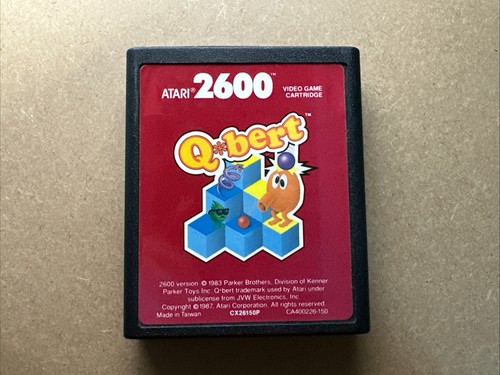 Q*bert (1982) Arcade box