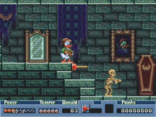 QuackShot (1991) Mega Drive box