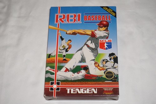R.B.I. Baseball (1986) NES box