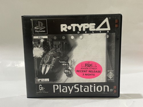 R-Type Delta (1998) PlayStation box