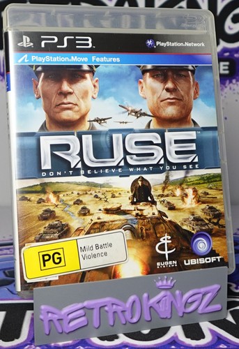 R.U.S.E. (2010) PlayStation 3 box