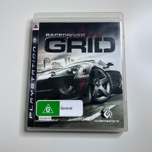 Race Driver: Grid (2008) PlayStation 3 box