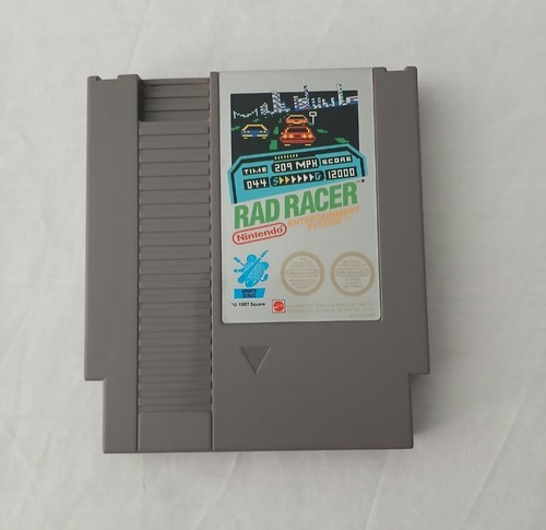 Rad Racer (1987) NES box