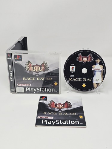 Rage Racer (1996) PlayStation box