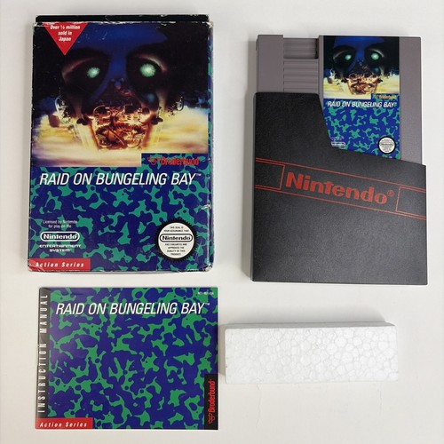 Raid on Bungeling Bay (1984) NES box