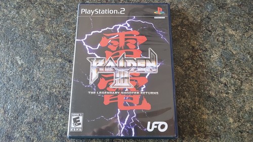 Raiden III (2005) PlayStation 2 box