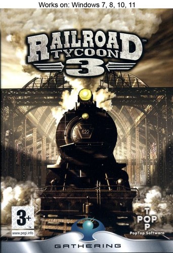 Railroad Tycoon 3 (2003) Windows box