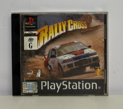 Rally Cross 2 (1998) PlayStation box