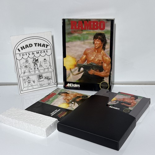 Rambo (1987) NES box