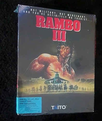 Rambo III (1989) DOS box