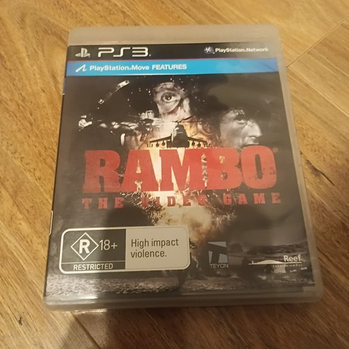 Rambo: The Video Game (2014) PlayStation 3 box