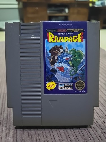 Rampage (1986) Arcade box