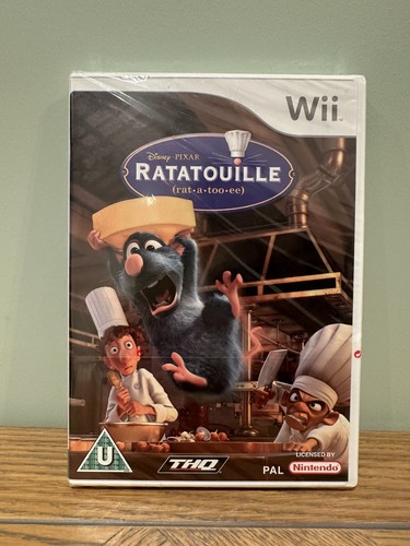 Ratatouille (2007) Wii box