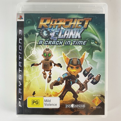 Ratchet & Clank Future: A Crack in Time (2009) PlayStation 3 box