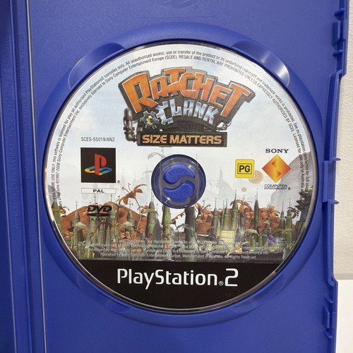 Ratchet & Clank: Size Matters (2007) PlayStation 2 box