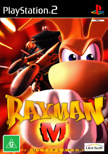 Rayman M (2001) PlayStation 2 box